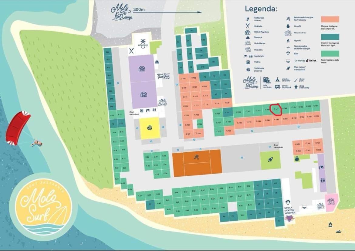Przyczepa 2022 Molo Surf Villa Jastarnia Exterior foto